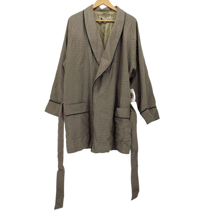 未使用品　アクアスキュータム　カシミヤ100% チェスターコート　クラブチェック Aquascutum アクアスキュータム 英国製 カシミヤ チェスター コート