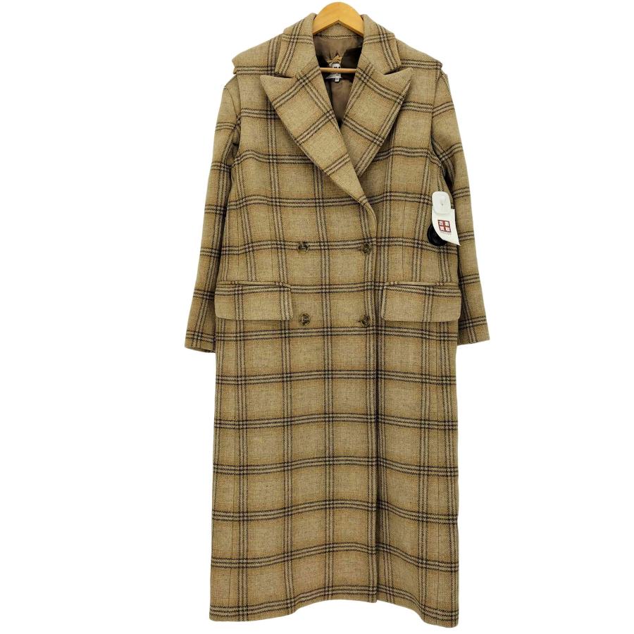 MM6 チェック柄 ロングコート Sサイズ MM6 Maison Margiela チェックコート