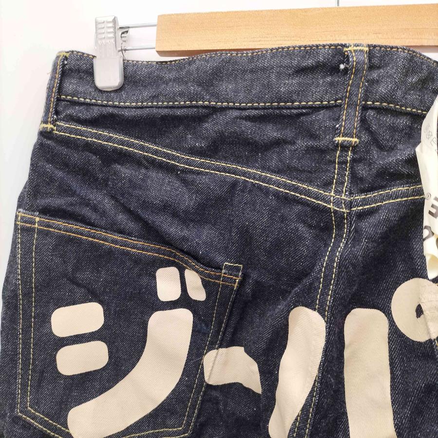 CUNE CUNE(キューン) バックプリントデザインデニムパンツ メンズ 34 