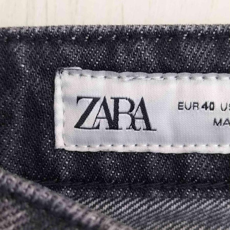 ZARA ZARA(ザラ) ウォッシュド グラデーション 裾クラッシュ フレア 
