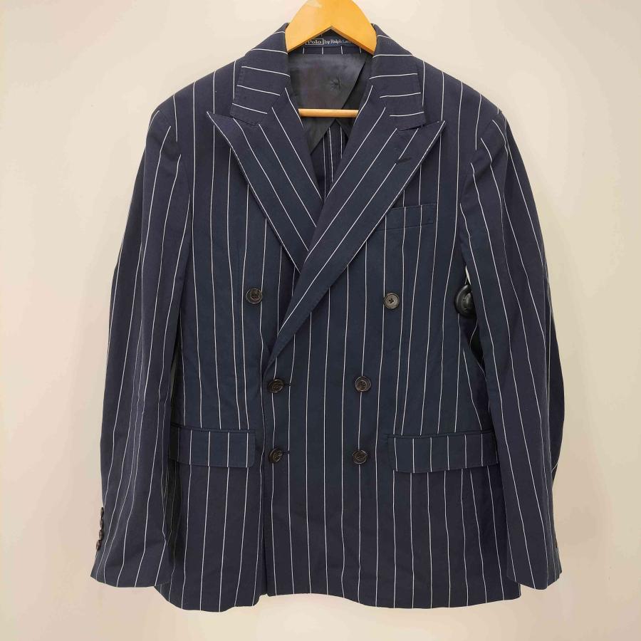 Polo By Ralph Lauren ストライプ ダブルブレストジャケット Polo by RALPH LAUREN(ポロバイラルフローレン) ストライプ