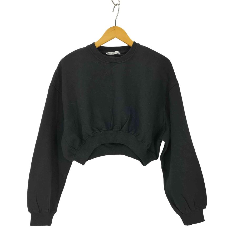 ZARA ZARA(ザラ) ベーシッククロップドスウェット レディース ZARA ZARA(ザラ) ベーシッククロップドスウェット レディース