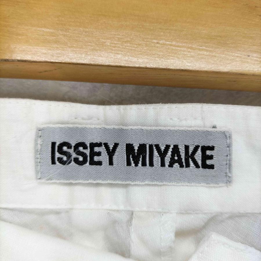 ISSEY MIYAKE（イッセイミヤケ） 90S 98SS 裾織柄リネンパンツ