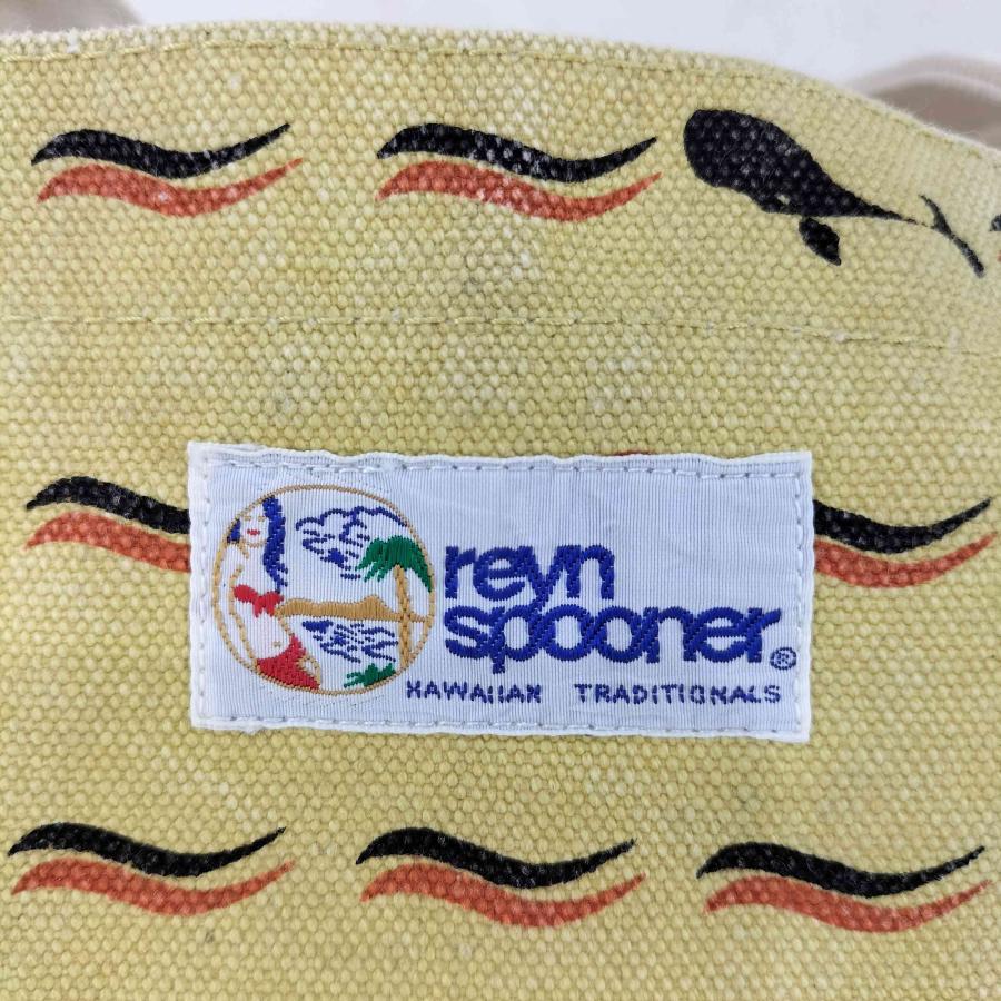 reyn spooner（レインスプーナー） クジラ柄 キャンバストートバッグ