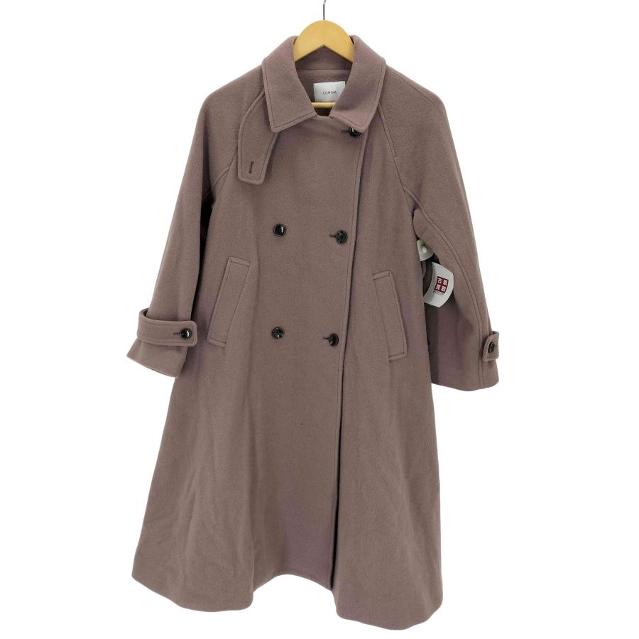 COHINA(コヒナ) 2wayカラーバックフレアウールコート レディース JPN