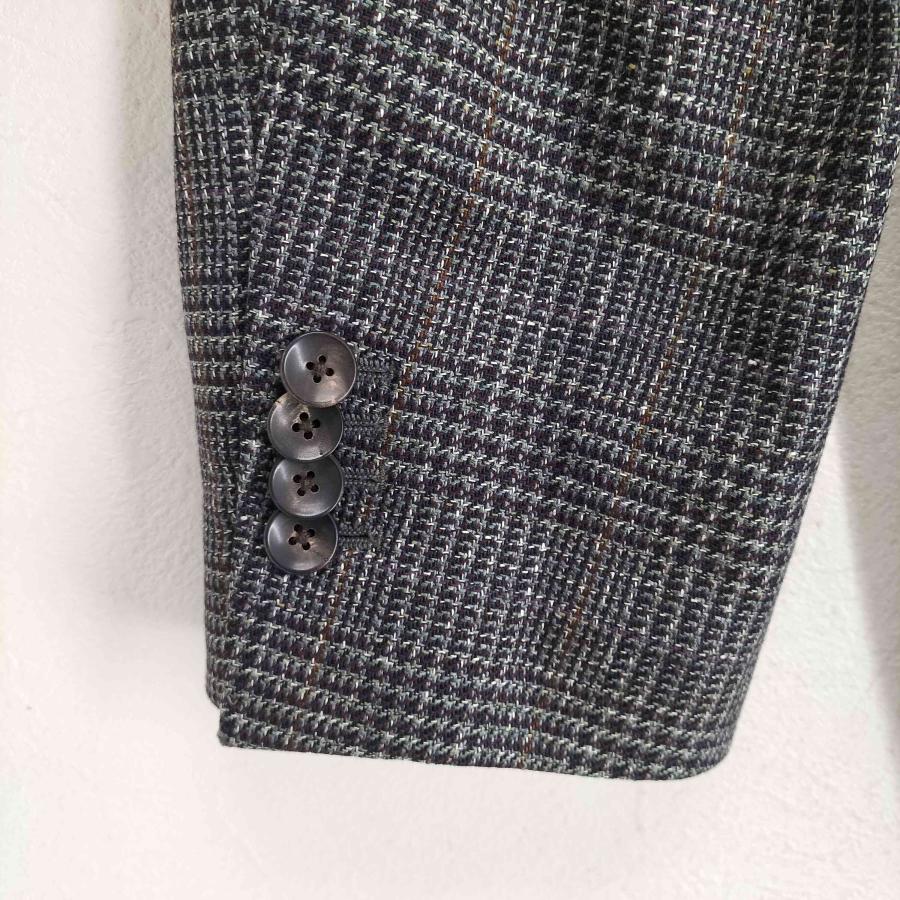 LARDINI LARDINI(ラルディー二) 段返り3B グレンチェックシルク