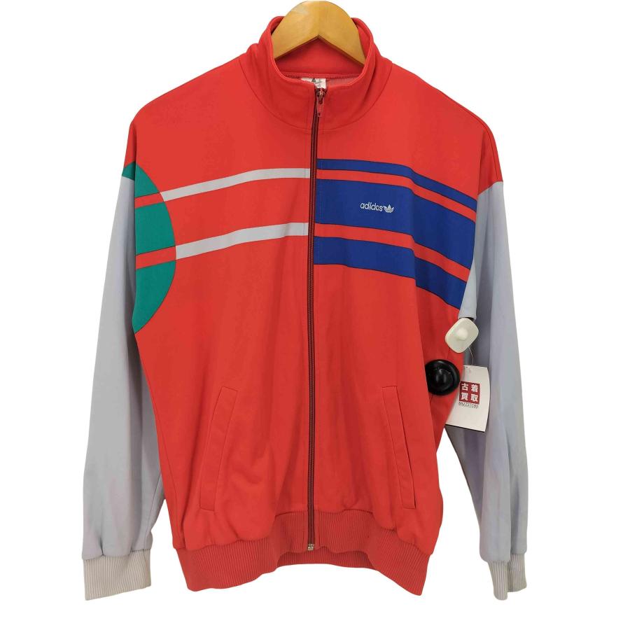 adidas(アディダス) 80-90s 万国旗タグトレフォイルロゴ トラックジャケット メンズ 表記無 【中古】【ブランド古着バズストア】 adidas（アディダス） 80-90s 万国旗タグトレフォイルロゴ トラック