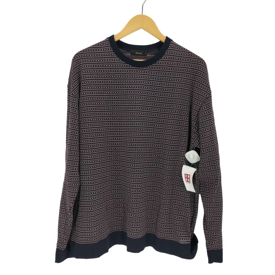 alvana alvana(アルヴァナ) 総柄 コットンニット メンズ 3 中古 alvana alvana(アルヴァナ) 総柄 コットンニット メンズ 3 中古