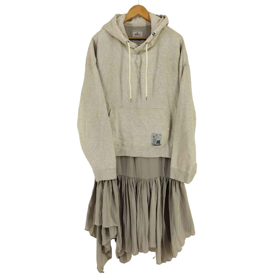 Maison MIHARA YASUHIRO(メゾンミハラヤスヒロ) 24SS HOODIE COMBINED DRESS / フーディーコンビドレス レディース FREE 【中古】【ブランド古着バズストア】 MAISON MIHARA YASUHIRO（メゾン ミハラヤスヒロ） 24SS HOODIE COMBIN