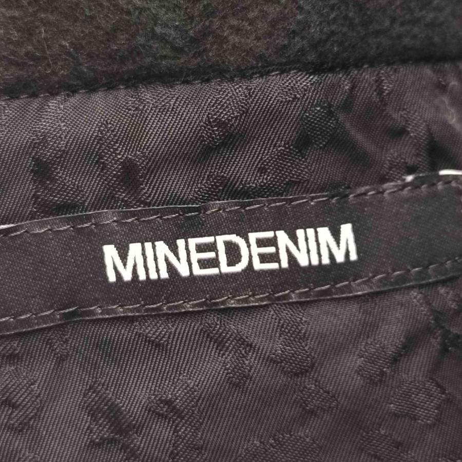 MINEDENIM（マインデニム） 裏地レオパード ダブルブレストピーコート