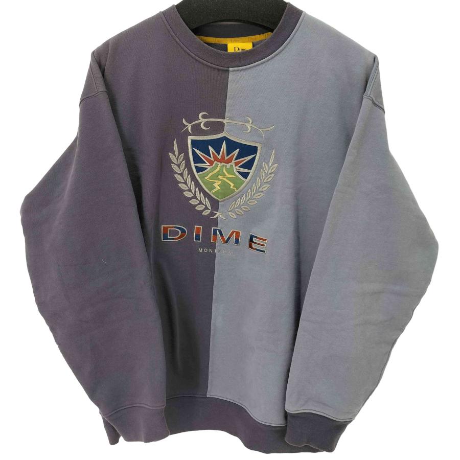 Dime Dime(ダイム) SPLIT CREST CREWNECK スウェット メンズ Dime Dime(ダイム) SPLIT CREST CREWNECK スウェット メンズ