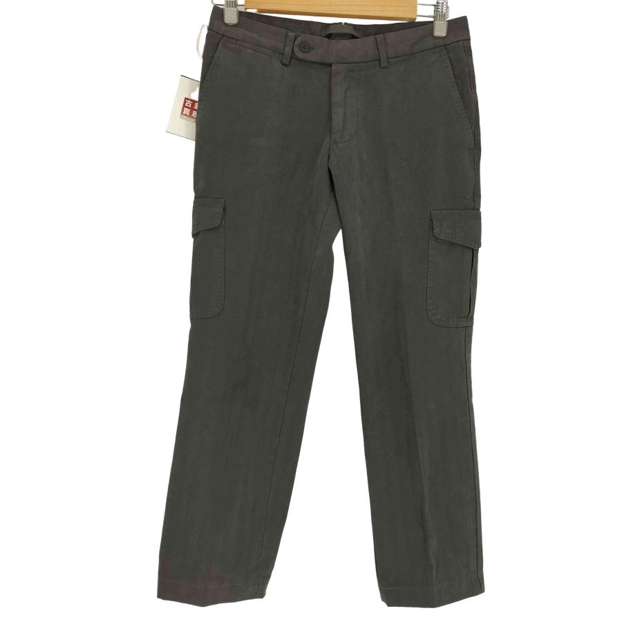Etonne(エトネ) MICROTEX 英国製 センタープレス コットン カーゴ 