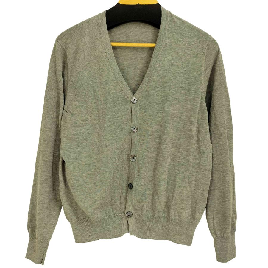 Drumohr メンズ薄手ニットカーディガン MADE IN ITALY DRUMOHR