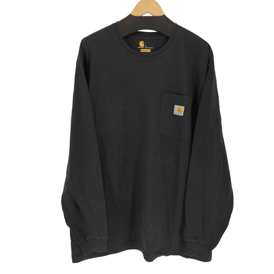 激レア Carhartt カーハート TLC トレーナー 古着 古着 90s Carhartt ワンポイント 前V スウェット トレーナー W
