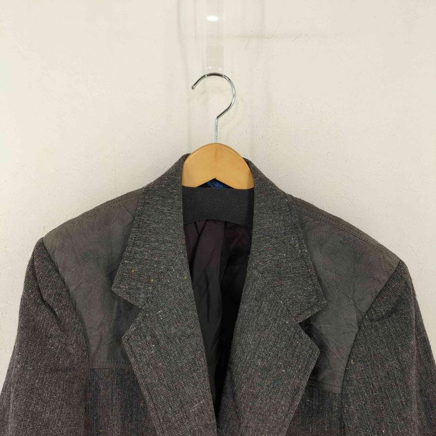 PENDLETON(ペンドルトン) USA製 スエード切替 エルボーパッチ クルミボタン ウールテーラードジャケット メンズ  42【中古】【ブランド古着バズストア】 PENDLETON（ペンドルトン） USA製 スエード切替 エルボーパッチ クルミ