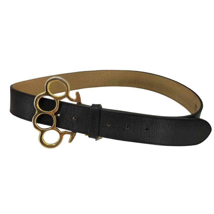 WACKO MARIA（ワコマリア） JOHNNY / LEATHER BELT メンズ 32 中古