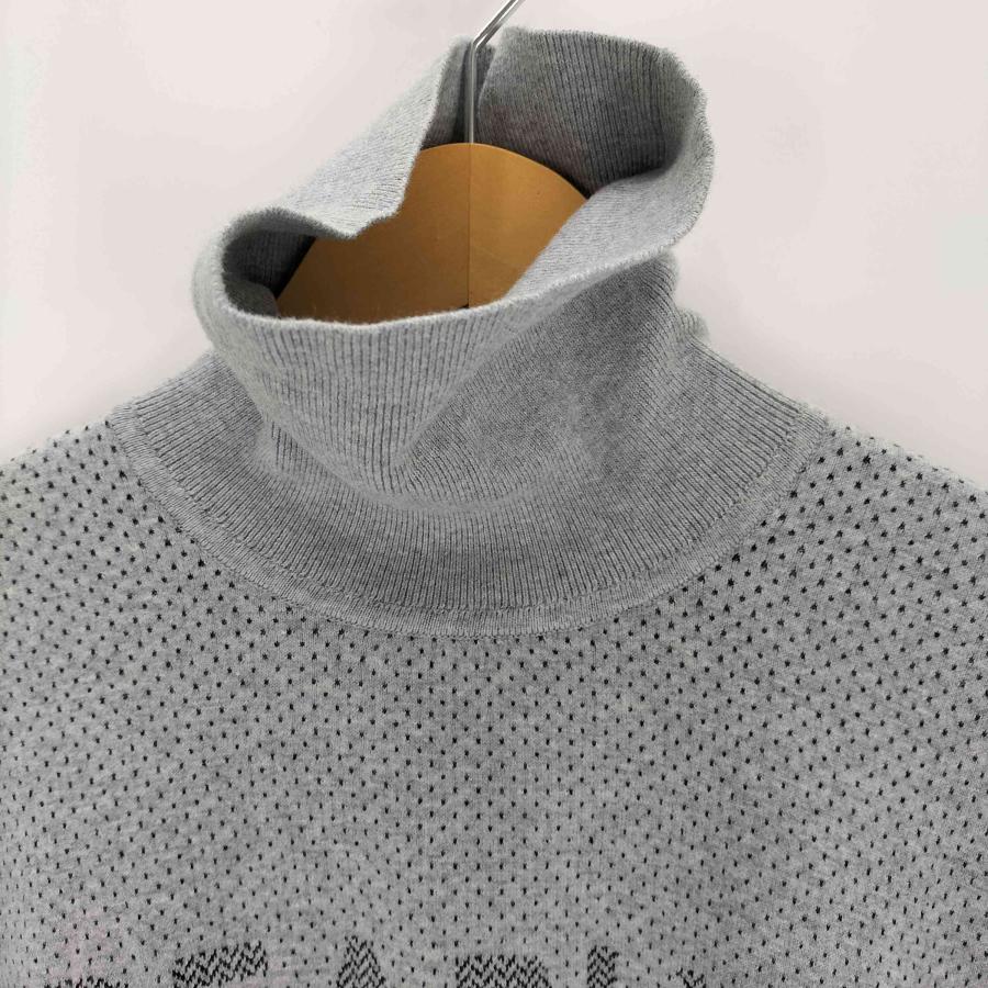 未使用級✨ パーリーゲイツ カシミヤタッチコットンタートルネックニット L 5 未使用級✨ パーリーゲイツ カシミヤタッチコットン