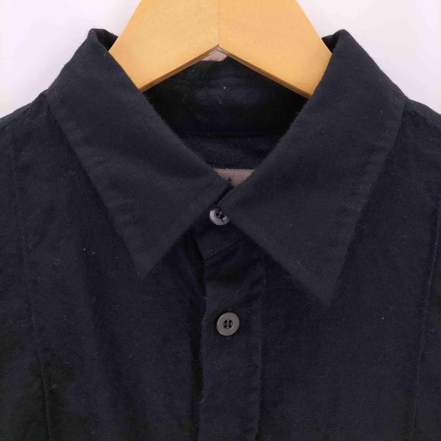 90s Y's for men] 98SS ブラックファー ウールコート L ヨウジヤマモト