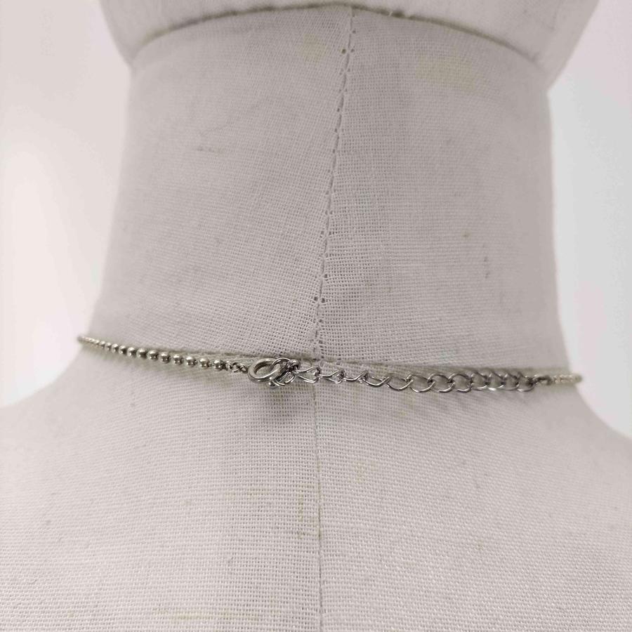 agete（アガット） 925刻印 ボールチェーンネックレス メンズ 表記無