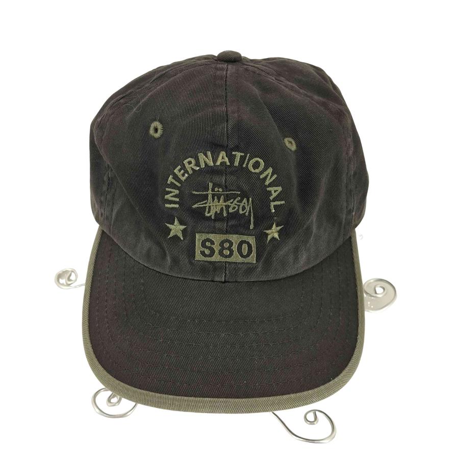 STUSSY Stussy(ステューシー) USA製 AUTHENTIC CAPS 6パネルキャップ 