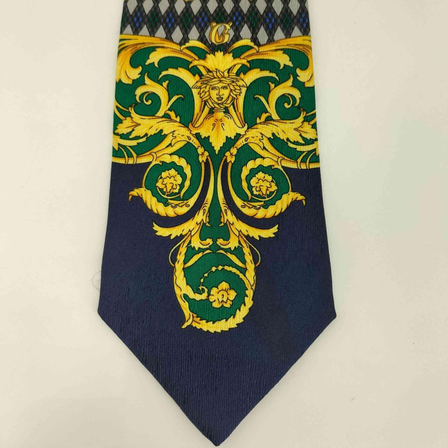 希少デッドストック級✦ 90s ジャンニヴェルサーチ シルクスカーフ メデューサ GIANNI VERSACE VERSACE(ジャンニヴェルサーチ) イタリア製 メデューサ