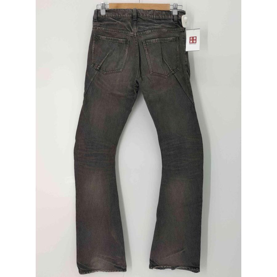 ATTACHMENT black banana flared denim Y2K