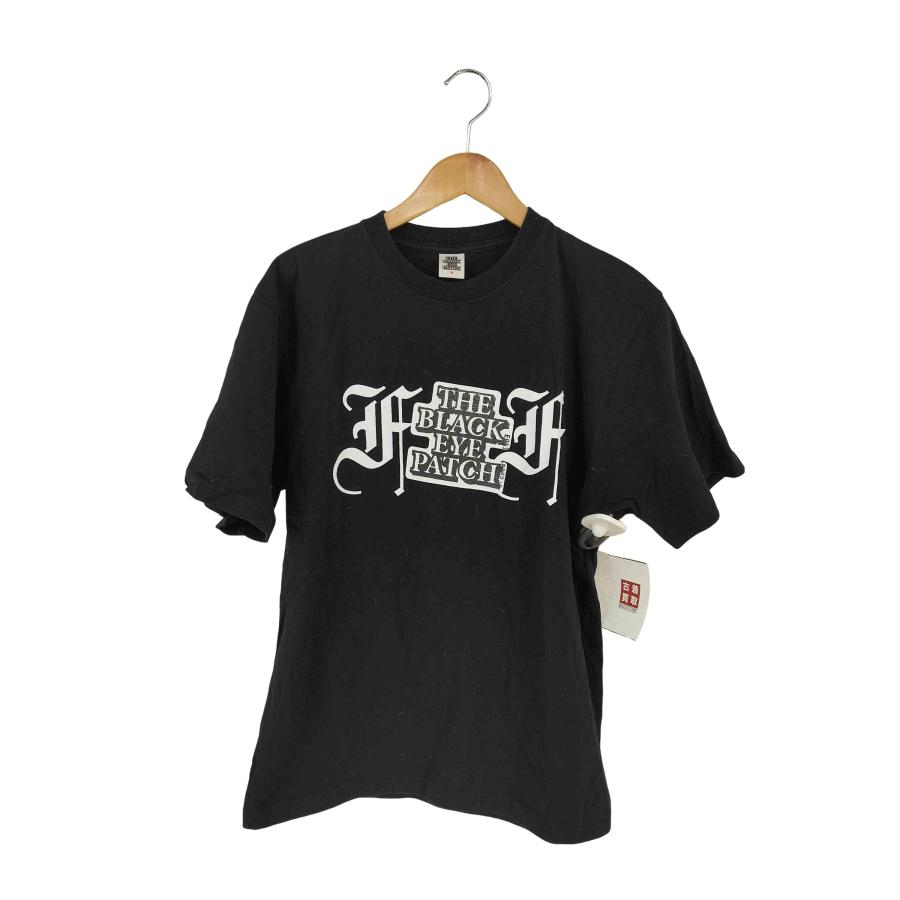 THE BLACK EYE PATCH(ザブラックアイパッチ) ロゴプリント クルー