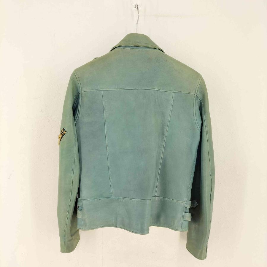 black means ブラックミーンズ　ライダース　モッズコート　モスグリーン BLACK MEANS BLACKMEANS(ブラックミーンズ) ダブルライダース