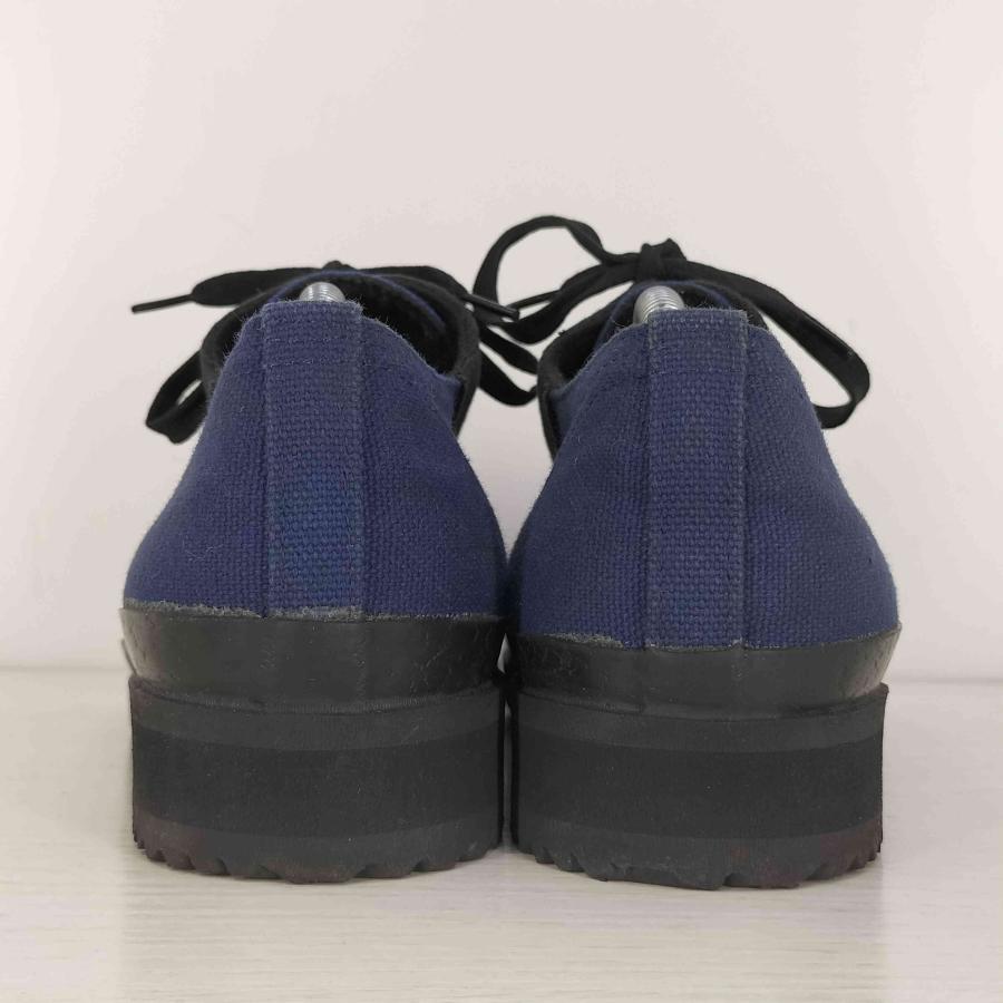 ISSEY MIYAKE MEN(イッセイミヤケメン) 90-00s 銀タグ 切替 キャンバス ローカットスニーカー メンズ  L【中古】【ブランド古着バズストア】 ISSEY MIYAKE MEN MEN(イッセイミヤケメン) 90-00s 銀タグ 切替