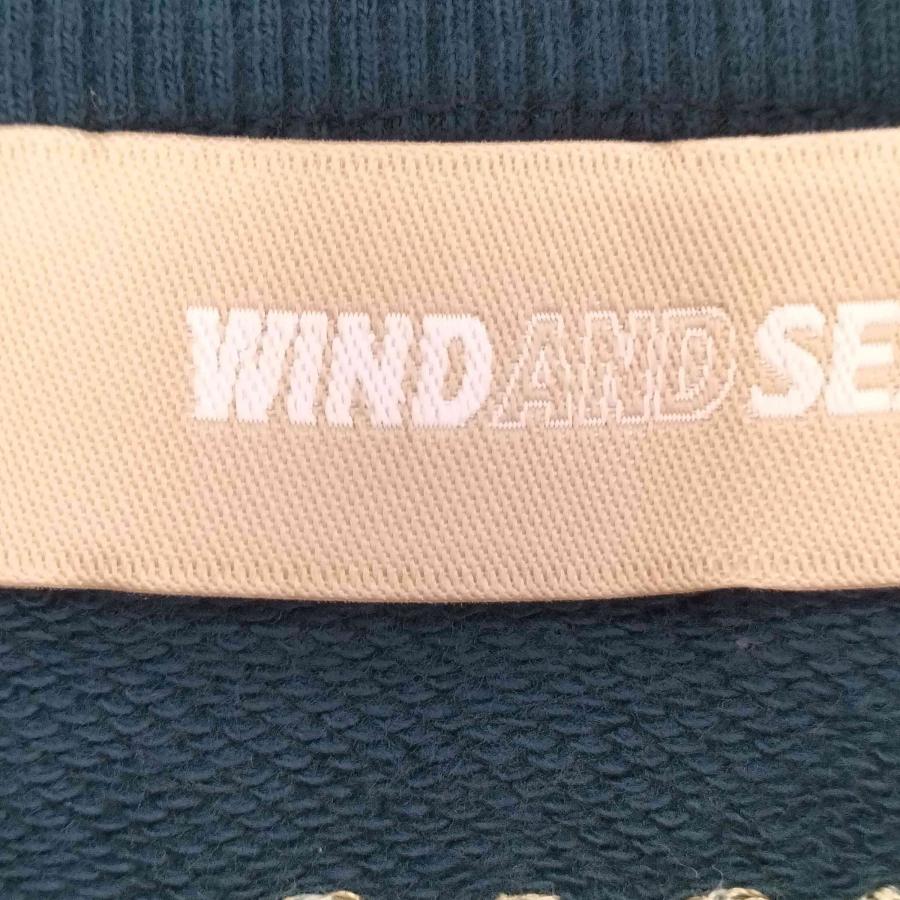 WIND AND SEA SEA(ウィンダンシー) STEP DYE RAGLAN CREW NECK メンズ 