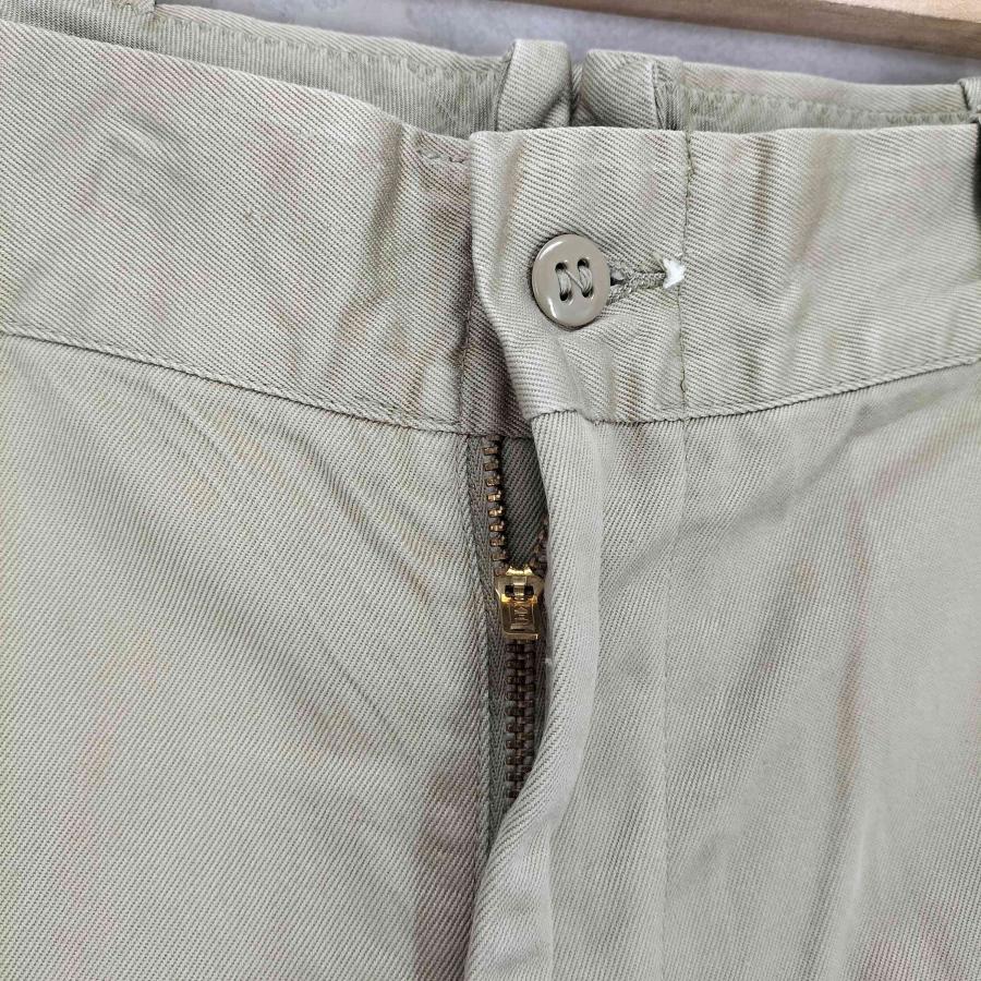U.S. ARMY(ユーエスアーミー) 60s RAPIDジップ KHAKI CHINO TROUSERS