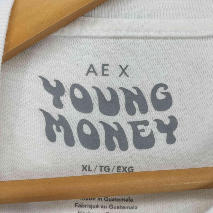 USED古着(ユーズドフルギ) フロントプリントクルーネックTシャツ