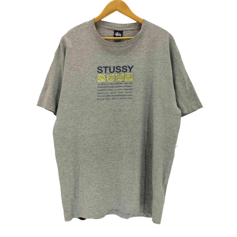 STUSSY Stussy(ステューシー) 紺タグ USA製 プリントクルー