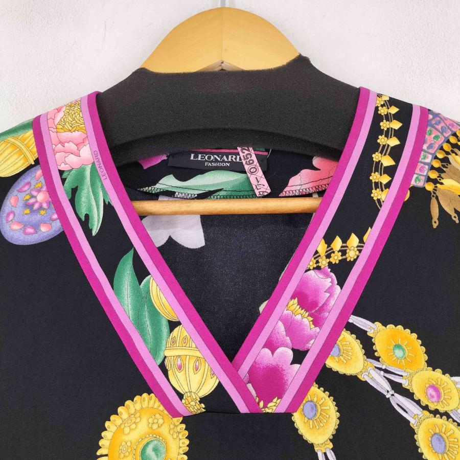 LEONARD（レオナール） カンカン 花柄ワンピース レディース M 中古