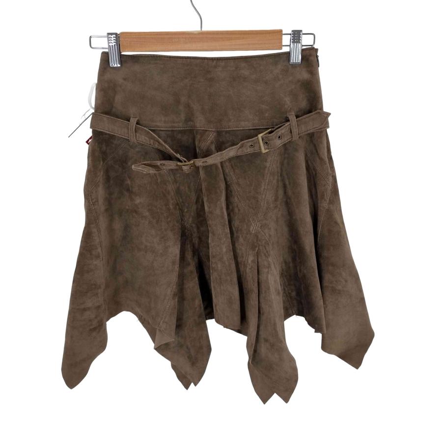 USED古着(ユーズドフルギ) スエードスカート レディース 表記無 中古  