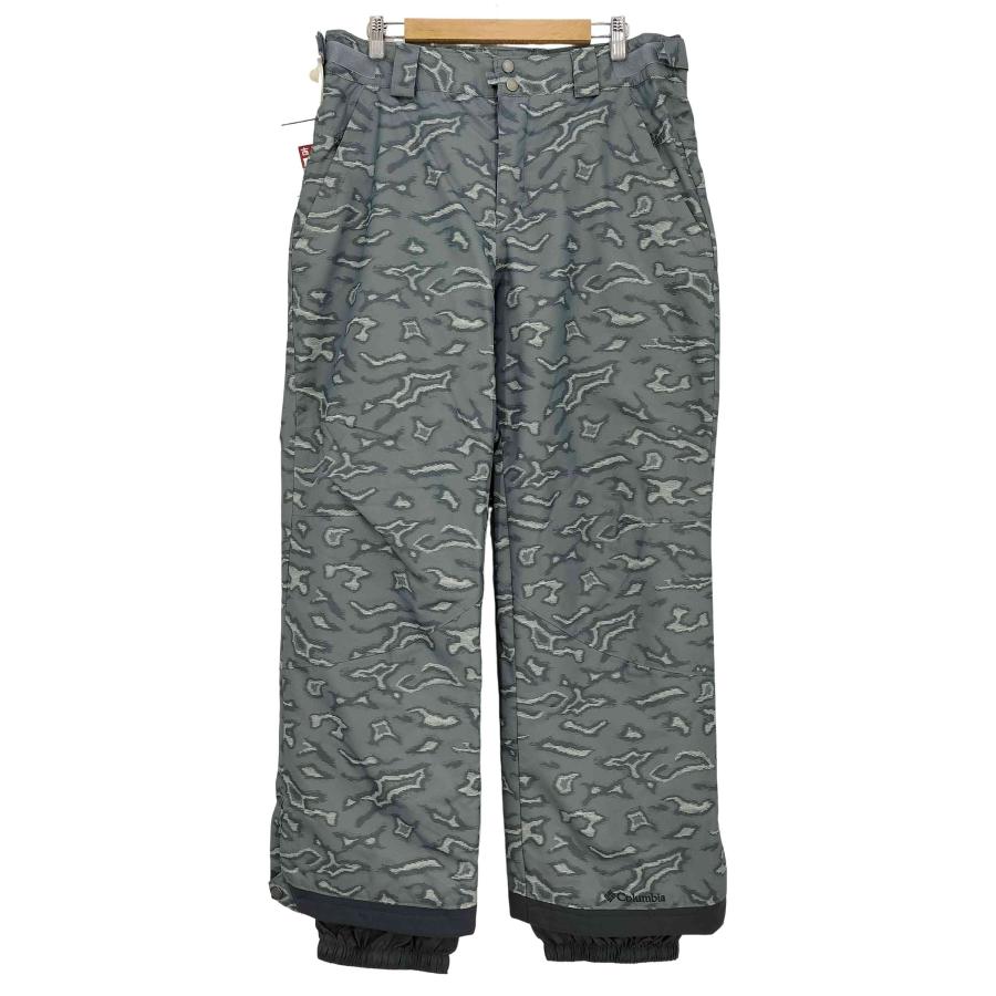 Columbia（コロンビア） 迷彩 カモ 裾ロゴ スキーウェア スノーボード