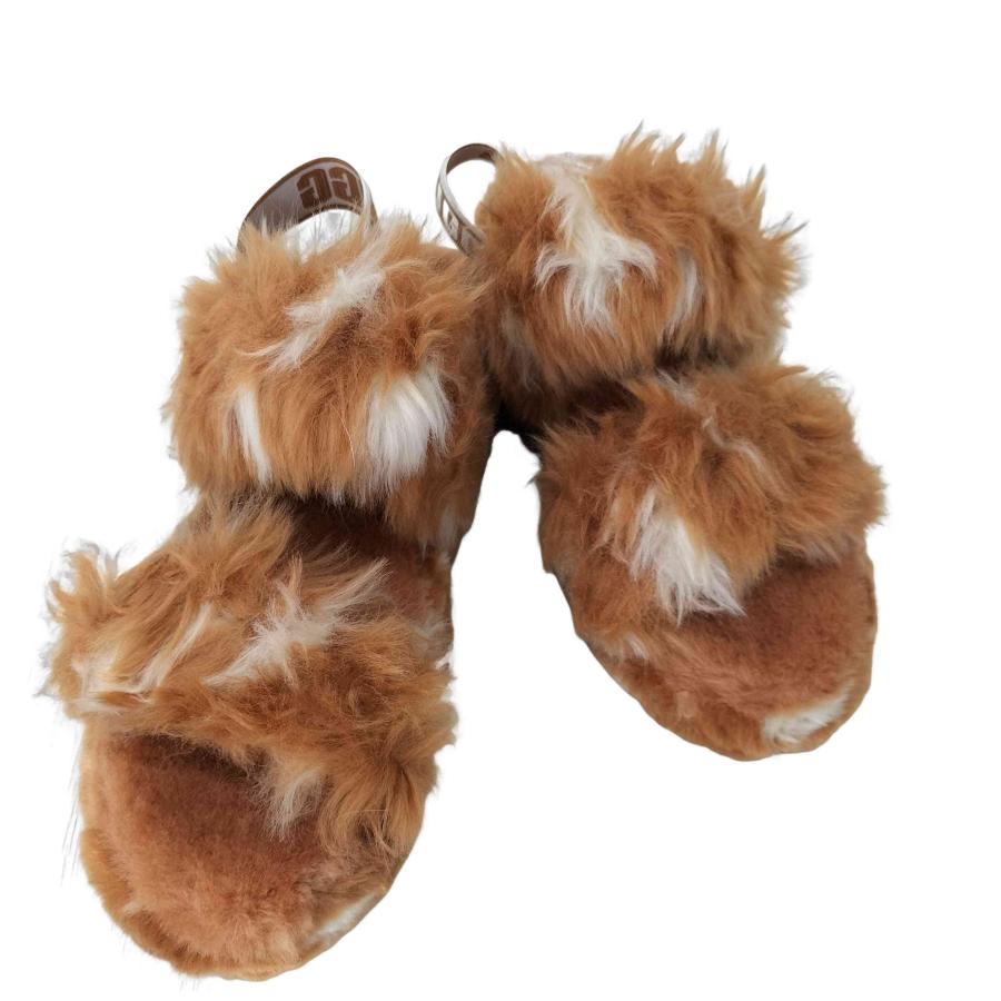 UGG UGG(アグ) ファーサンダル Oh Yeah Spots レディース US:6 UGG UGG(アグ) ファーサンダル Oh Yeah Spots レディース US:6