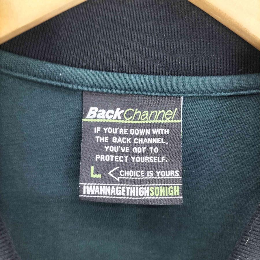 ポロシャツ　BACK CHANNEL Back Channel（バックチャンネル） 23AW POLO SWEAT SHIRT ポロ