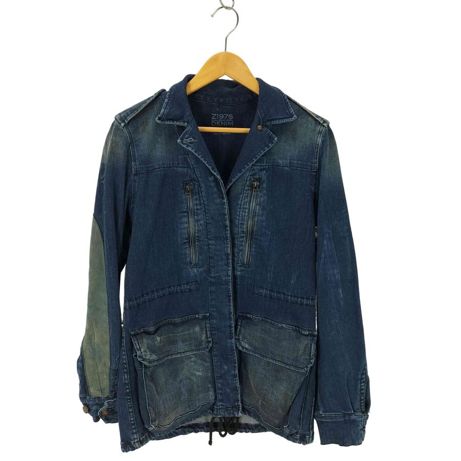 ZARA ZARA(ザラ) エルボーパッチ ストレッチデニムジャケット ZARA ZARA(ザラ) エルボーパッチ ストレッチデニムジャケット
