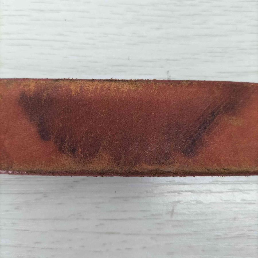 EVISU（エヴィス） EVISUロゴ刻印レザーベルト メンズ 表記無 中古