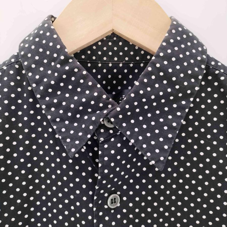 ブラック コムデギャルソン ドット シャツ 長袖 BLACK COMME des GARCONS GARCONS(ブラックコムデギャルソン) ドット柄