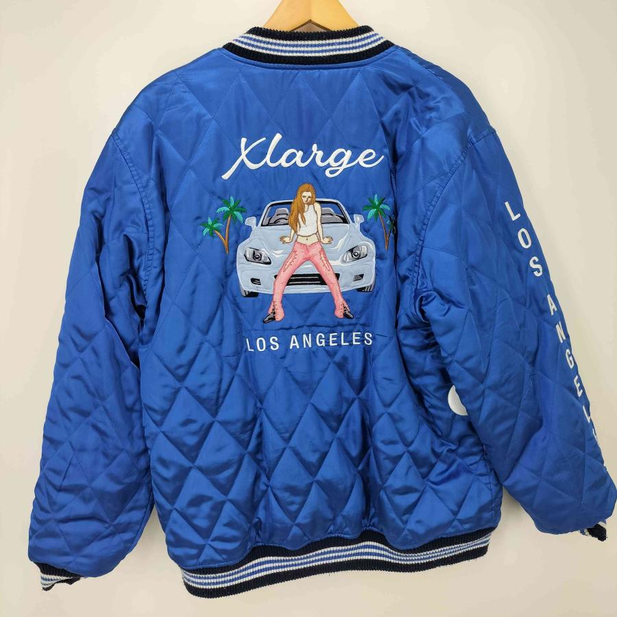 XLARGE（エクストラ ラージ） REVERSIBLE FLAG GAL SOUVENIR JACKET