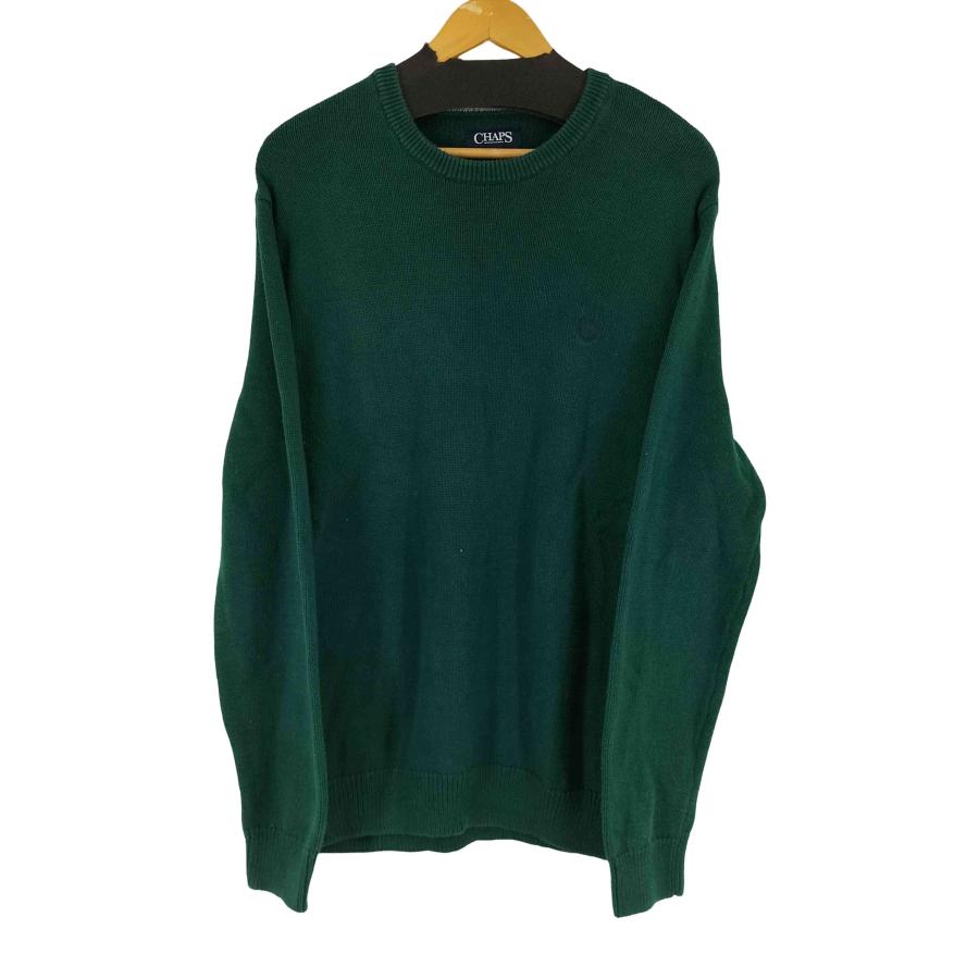 未使用CHAPS RALPH LAUREN ラルフローレン　ニットイタリア製 CHAPS RALPH LAUREN(チャップスラルフローレン) ワンポイント刺繍