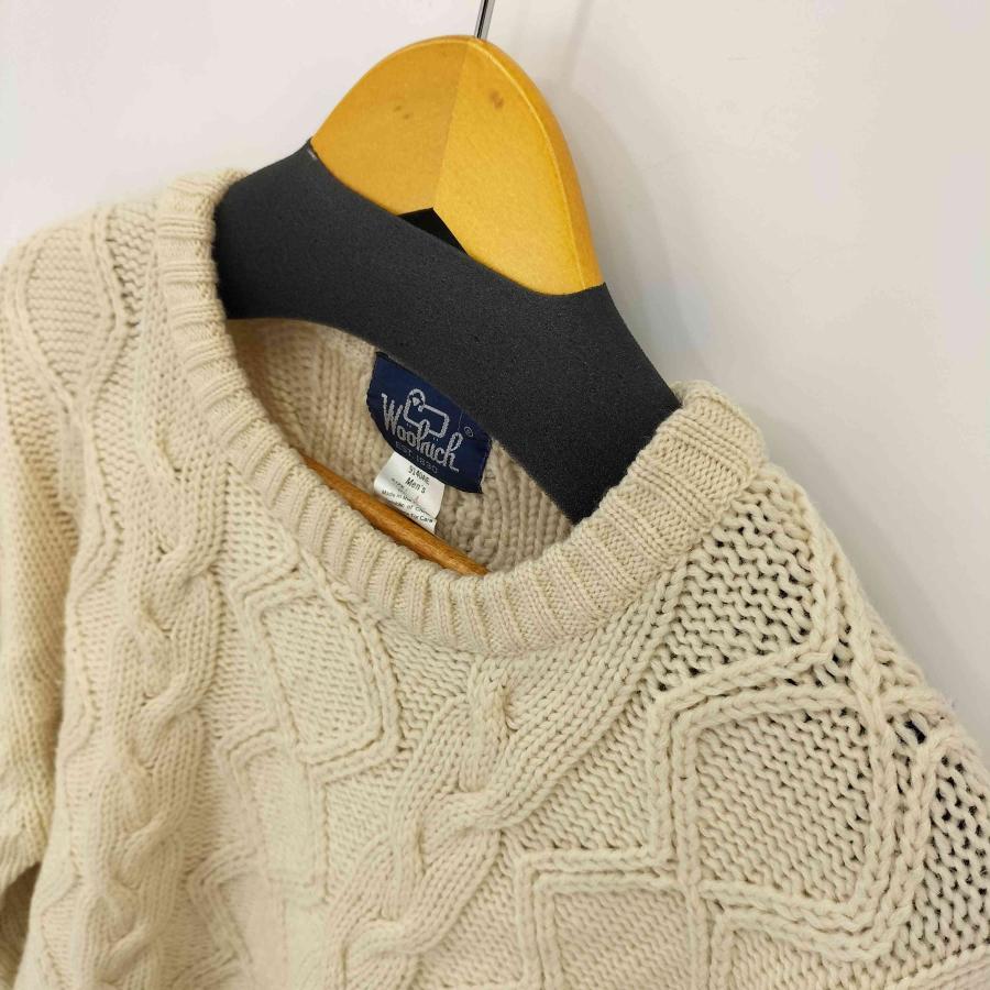 WOOLRICH WOOLRICH(ウールリッチ) 80S ウールケーブルニット WOOLRICH WOOLRICH(ウールリッチ) 80S ウールケーブルニット