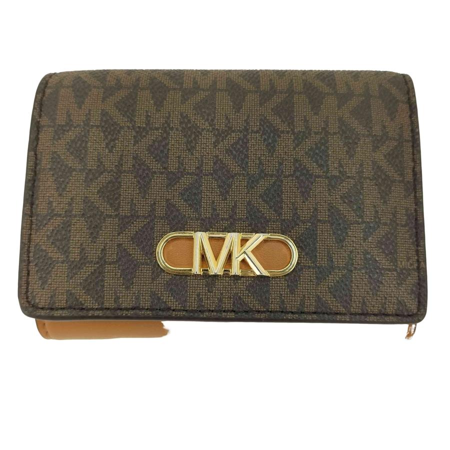 MICHAEL KORS（マイケルコース） 総柄 三つ折り財布 レディース 表記無