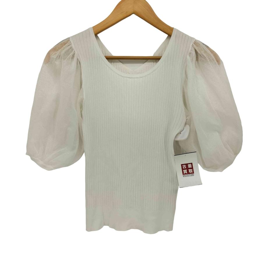 LOULOU WILLOUGHBY WILLOUGHBY(ルルウィルビー) S/S 切替デザイン  