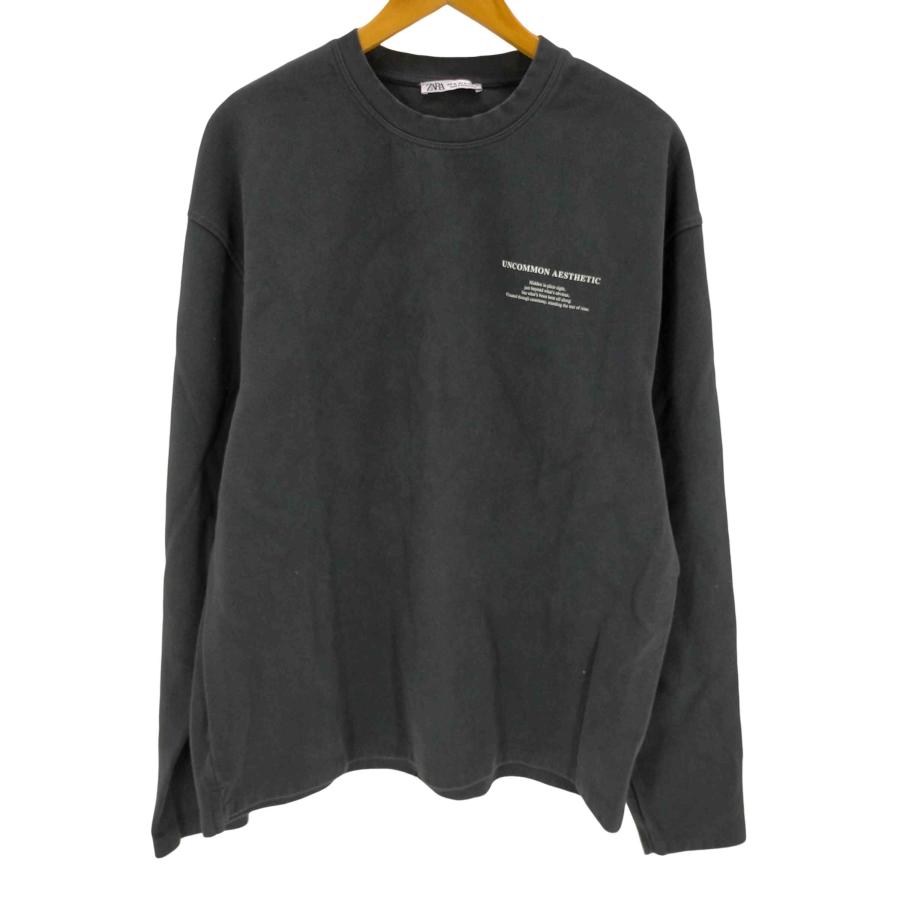 ZARA ZARA(ザラ) プリントロングスリーブTシャツ メンズ JPN：XL 中古