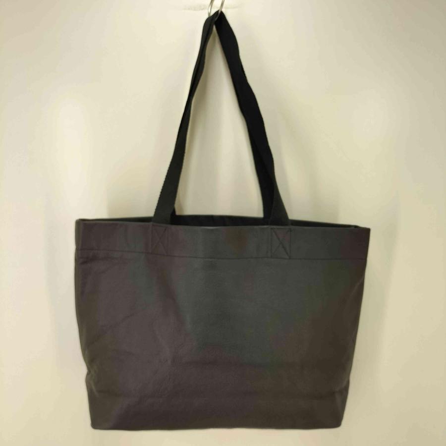 Yohji Yamamoto（ヨウジヤマモト） SIGNATURE LEATHER MINI TOTE B