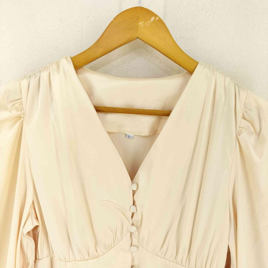 USED古着(ユーズドフルギ) {{OBLI}} オープンリボンワンピース sweet レディース JPN：0 【中古】【ブランド古着バズストア】 USED古着(ユーズドフルギ) カソックマキシワンピース レディース JPN