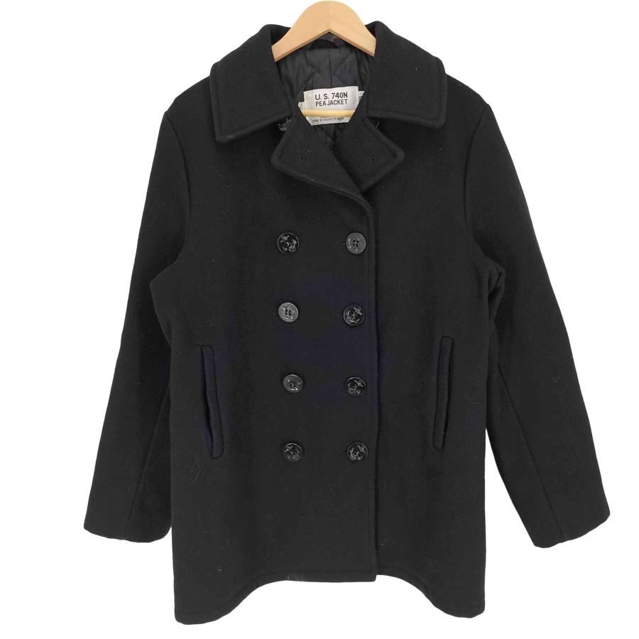 Schott ショット 740N USA製 キルティング ウール ピーコート 美品 Lサイズ Schott ショット ピーコート Pコート キルティング 740N